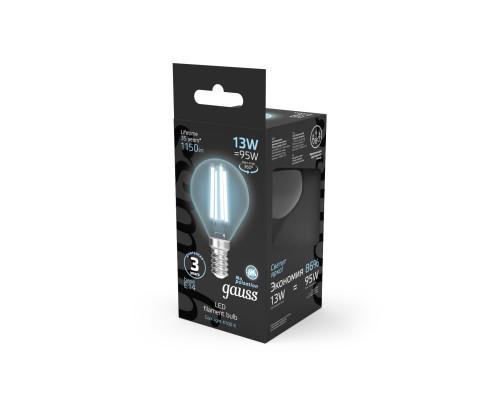 Оформить заказ Светодиодная лампа Gauss 105801213| VIVID-LIGHT.RU