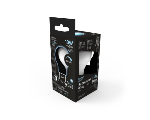 Заказать Светодиодная лампа Gauss 102202210-D| VIVID-LIGHT.RU