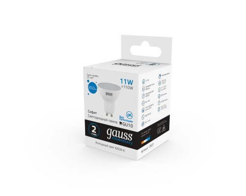 Заказать Светодиодная лампа Gauss 13631| VIVID-LIGHT.RU