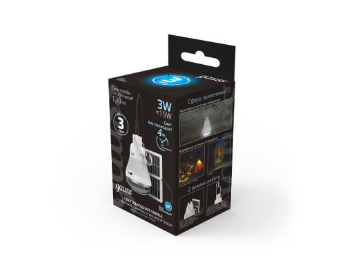 Заказать Светодиодная лампа Gauss 902102203| VIVID-LIGHT.RU