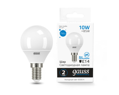 Купить Светодиодная лампа Gauss 53130| VIVID-LIGHT.RU