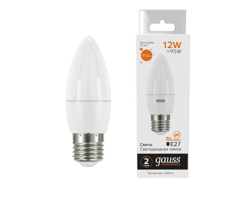 Купить Светодиодная лампа Gauss 30212| VIVID-LIGHT.RU