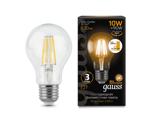 Заказать Светодиодная лампа Gauss 102802110-S| VIVID-LIGHT.RU