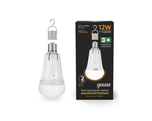 Купить Светодиодная лампа Gauss 102002112| VIVID-LIGHT.RU