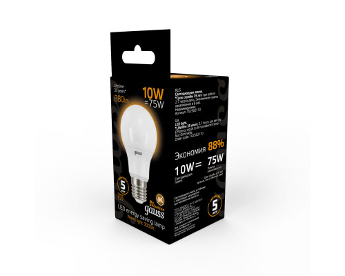 Заказать Светодиодная лампа Gauss 102502110| VIVID-LIGHT.RU