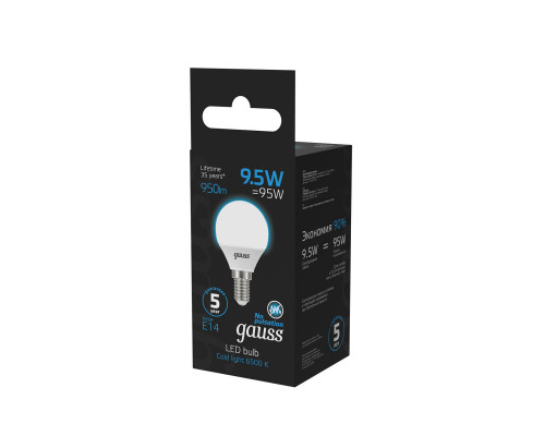 Сделать заказ Светодиодная лампа Gauss 105101310| VIVID-LIGHT.RU