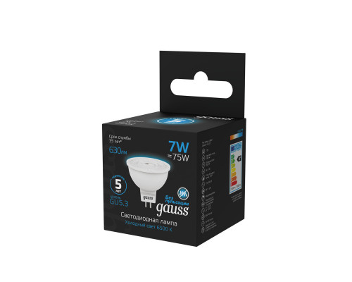 Сделать заказ Светодиодная лампа Gauss 101505307| VIVID-LIGHT.RU