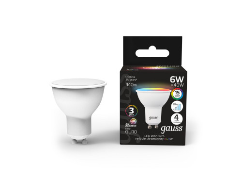 Заказать Светодиодная лампа Gauss 101106406| VIVID-LIGHT.RU