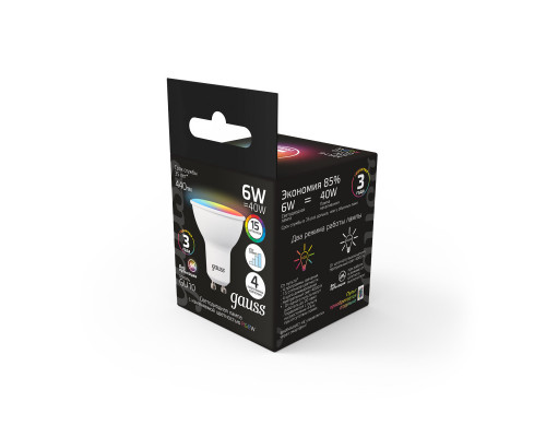 Заказать Светодиодная лампа Gauss 101106406| VIVID-LIGHT.RU