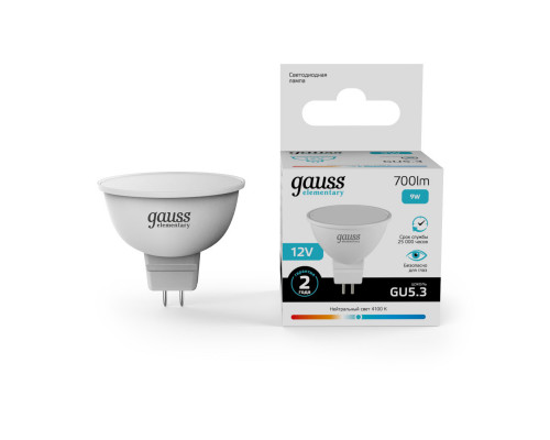 Оформить заказ Светодиодная лампа Gauss 11529| VIVID-LIGHT.RU