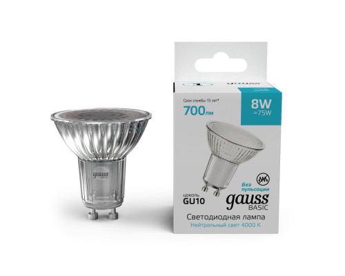 Купить Светодиодная лампа Gauss 10106282| VIVID-LIGHT.RU