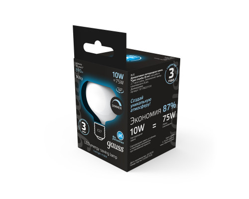 Заказать Светодиодная лампа Gauss 1017802210-D| VIVID-LIGHT.RU