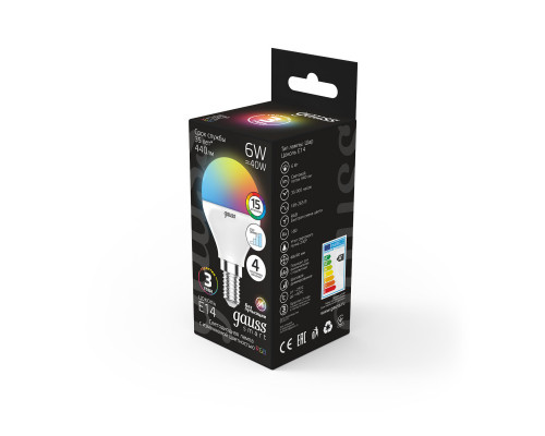 Сделать заказ Светодиодная лампа Gauss 105101406| VIVID-LIGHT.RU