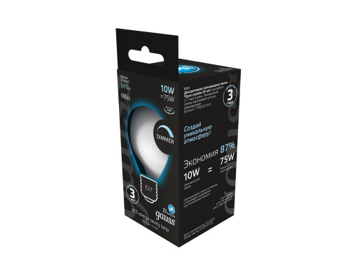 Заказать Светодиодная лампа Gauss 179202210-D| VIVID-LIGHT.RU