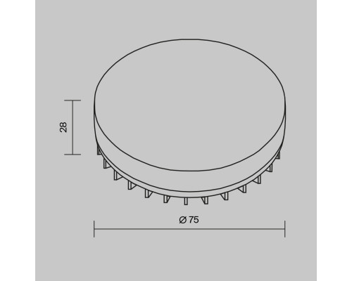 Оформить заказ Светодиодная лампа Voltega 2431| VIVID-LIGHT.RU