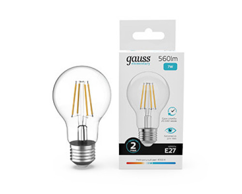 Сделать заказ Светодиодная лампа Gauss 22227| VIVID-LIGHT.RU