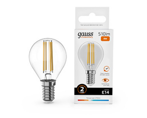 Заказать Светодиодная лампа Gauss 52118| VIVID-LIGHT.RU