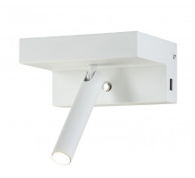 Бра Crystal Lux CLT 228W USB WH