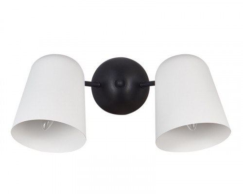 Оформить заказ Бра Crystal Lux ENRIQUE AP2 BLACK/WHITE| VIVID-LIGHT.RU