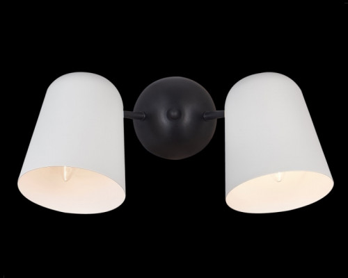 Оформить заказ Бра Crystal Lux ENRIQUE AP2 BLACK/WHITE| VIVID-LIGHT.RU