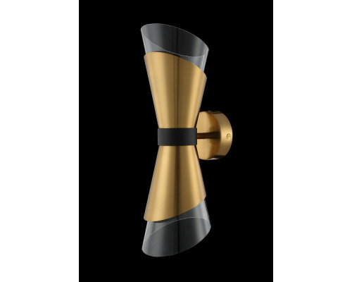 Сделать заказ Бра Crystal Lux GRIS AP2 BRASS| VIVID-LIGHT.RU