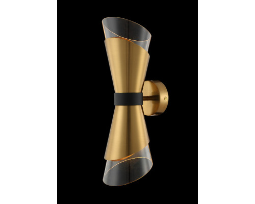 Сделать заказ Бра Crystal Lux GRIS AP2 BRASS| VIVID-LIGHT.RU