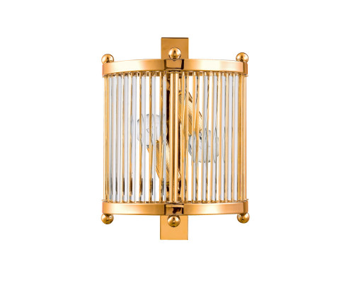 Купить Бра Crystal Lux TADEO AP2 GOLD/TRANSPARENTE| VIVID-LIGHT.RU
