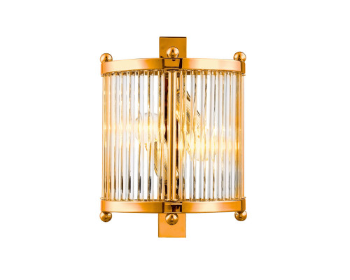 Купить Бра Crystal Lux TADEO AP2 GOLD/TRANSPARENTE| VIVID-LIGHT.RU