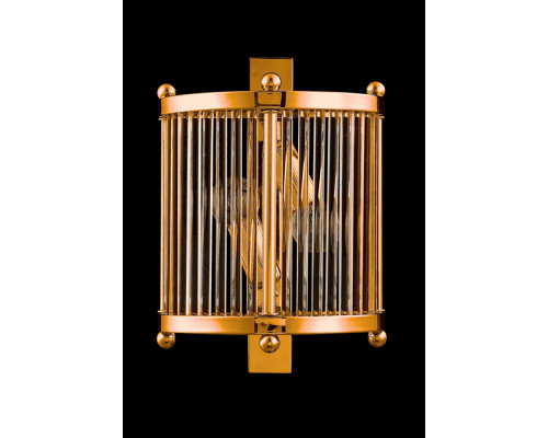 Купить Бра Crystal Lux TADEO AP2 GOLD/TRANSPARENTE| VIVID-LIGHT.RU