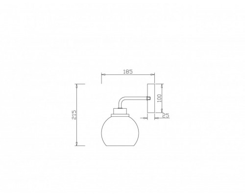 Купить Бра Freya FR5176WL-01BS| VIVID-LIGHT.RU