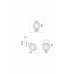 Купить Бра Freya FR5041CW-01BS| VIVID-LIGHT.RU