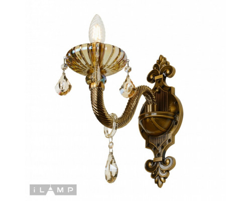 Сделать заказ Бра iLamp 81069-1 BR| VIVID-LIGHT.RU