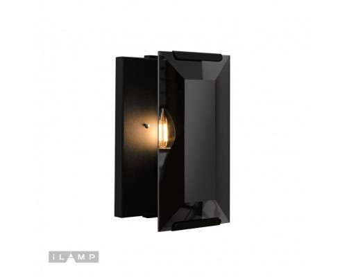 Заказать Бра iLamp 10090/1W BK| VIVID-LIGHT.RU