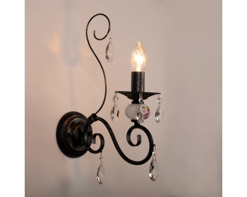 Купить Бра Abrasax MBK9431/1 black| VIVID-LIGHT.RU