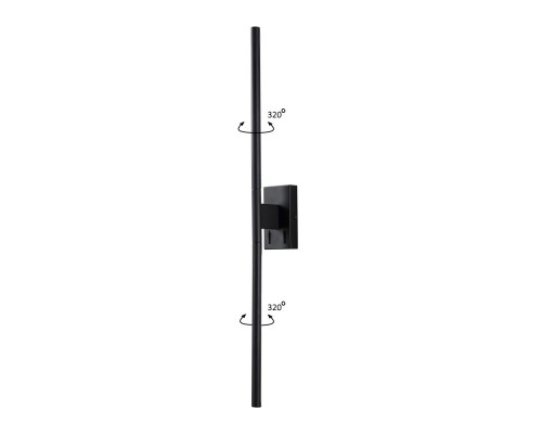 Заказать Бра Crystal Lux LARGO AP12W BLACK| VIVID-LIGHT.RU