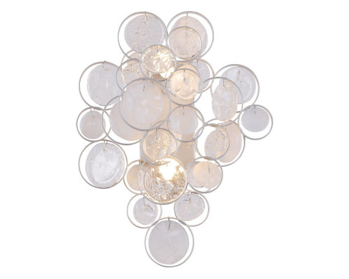 Купить Бра Crystal Lux DESEO AP2 SILVER| VIVID-LIGHT.RU