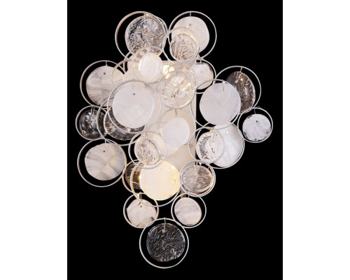 Купить Бра Crystal Lux DESEO AP2 SILVER| VIVID-LIGHT.RU