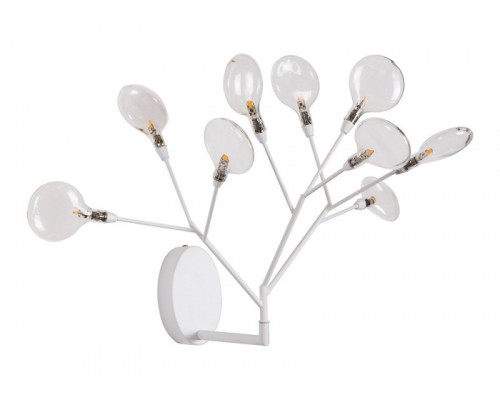 Оформить заказ Бра Crystal Lux EVITA AP9 WHITE/TRANSPARENT| VIVID-LIGHT.RU