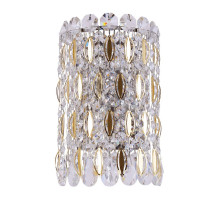 Бра Crystal Lux LIRICA AP2 CHROME/GOLD-TRANSPARENT