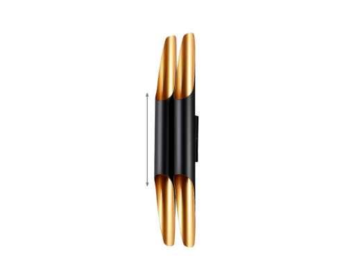 Купить Бра Crystal Lux CLT 332W4-V2 BL-GO| VIVID-LIGHT.RU