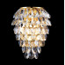 Заказать Бра Crystal Lux CHARME AP3 GOLD/TRANSPARENT| VIVID-LIGHT.RU