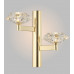 Сделать заказ Бра Crystal Lux REBECA AP2 GOLD| VIVID-LIGHT.RU
