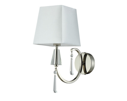 Купить Бра Crystal Lux MARSELA AP1 NICKEL| VIVID-LIGHT.RU