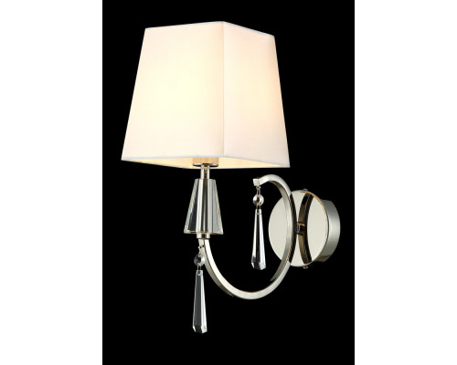 Купить Бра Crystal Lux MARSELA AP1 NICKEL| VIVID-LIGHT.RU