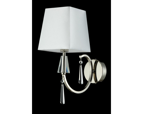 Купить Бра Crystal Lux MARSELA AP1 NICKEL| VIVID-LIGHT.RU