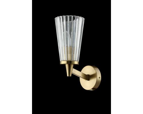 Купить Бра Crystal Lux LAURA AP1 BRONZE| VIVID-LIGHT.RU