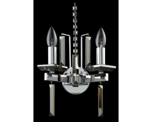 Оформить заказ Бра Crystal Lux MARRON AP2 CHROME| VIVID-LIGHT.RU