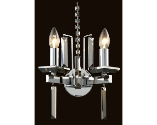 Оформить заказ Бра Crystal Lux MARRON AP2 CHROME| VIVID-LIGHT.RU