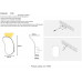 Оформить заказ Бра Crystal Lux CLT 150W BL| VIVID-LIGHT.RU