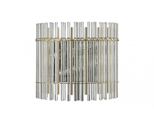 Оформить заказ Бра Crystal Lux AURELIO AP2 GOLD+CHROME/TRANSPARENT| VIVID-LIGHT.RU